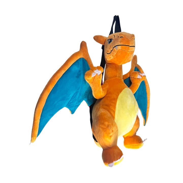 LASR – Großhandel Rucksack – Unisex – Pokemon Charizard 3D Plüschrucksack1