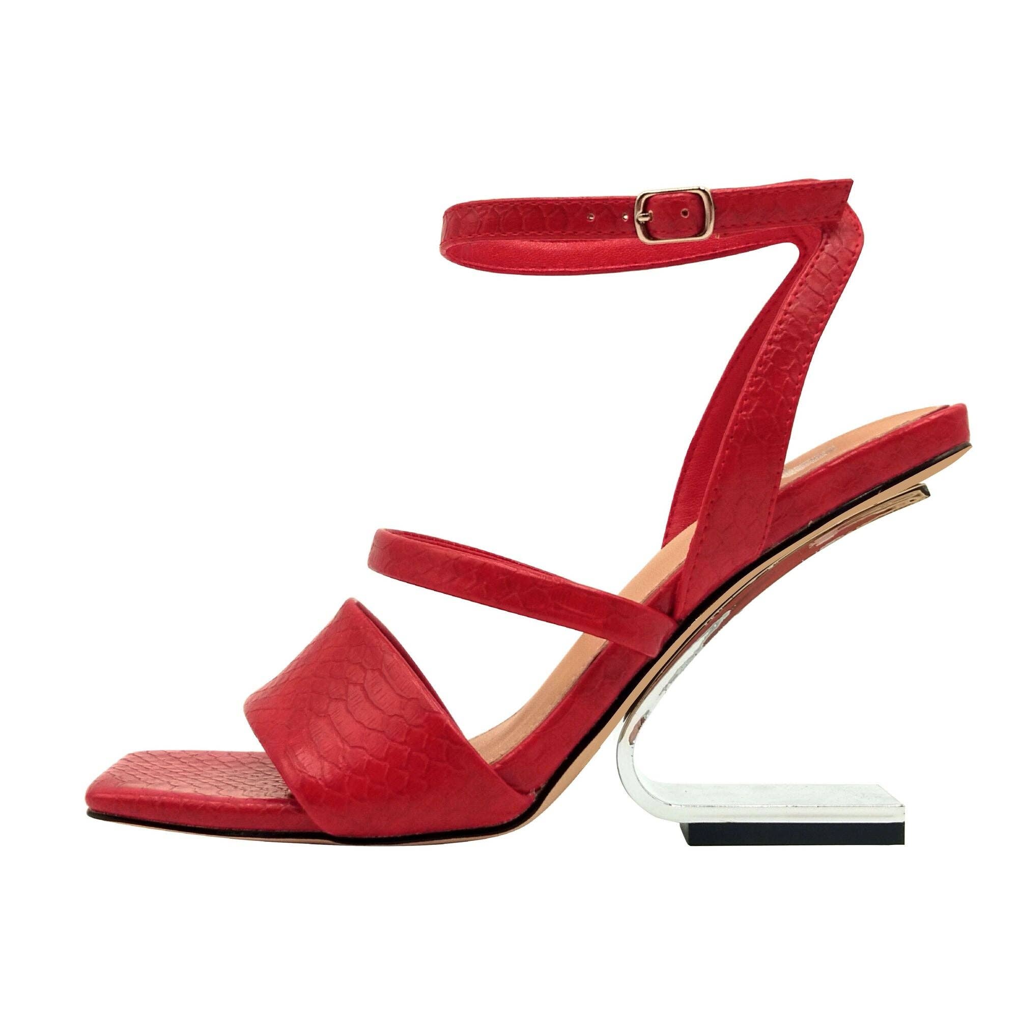 LADY COUTURE - Vendita all'ingrosso Tacchi alti - Donna - Sandali Ninety Union PRIVA con punta squadrata aperta a forma di serpente0