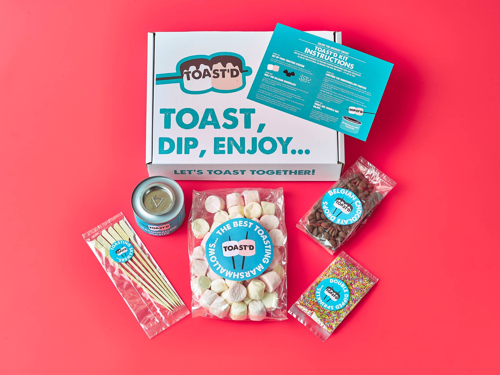 Toast'd - Vendita all'ingrosso Kit fai da te per alimenti - Kit regalo originale per tostare e intingere marshmallow11