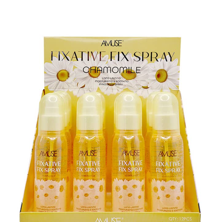 PINEAPPLE Beauty - Wholesale Makeup Setting Spray/Powder - AMUSE AM642 Chamomile Fixative Fix Spray - 12 pcs