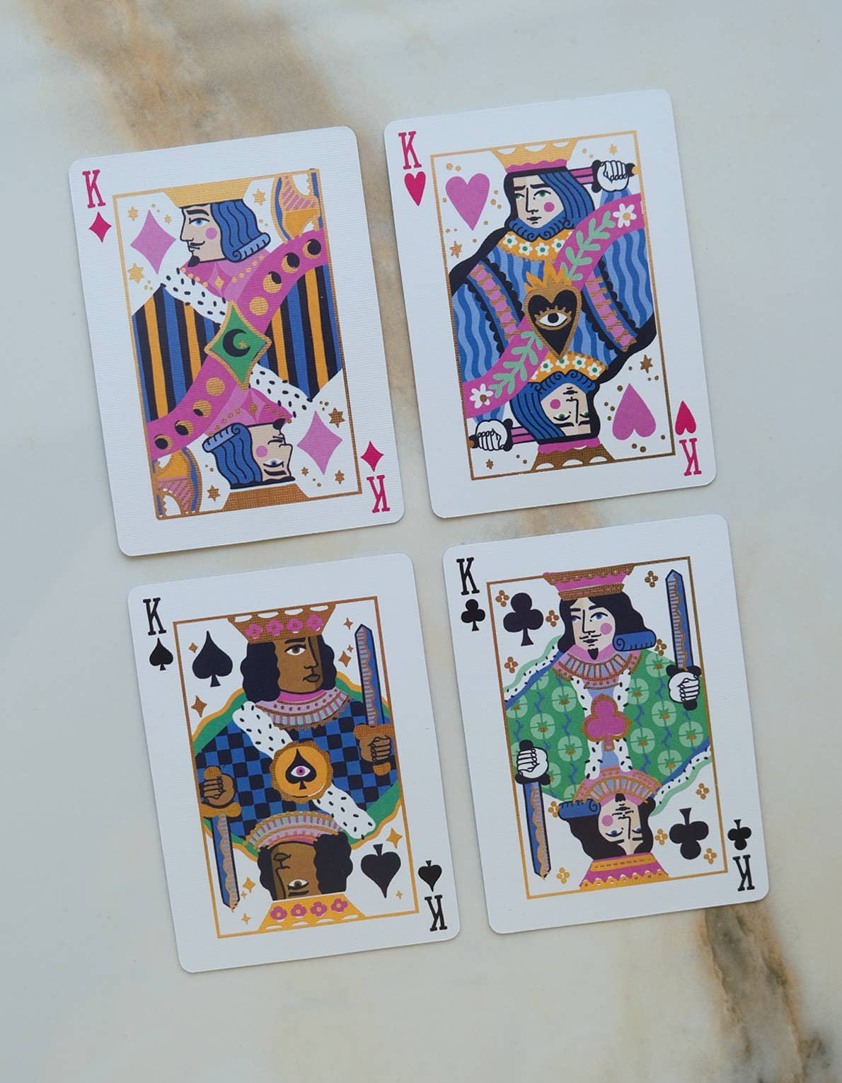 Idlewild Co. - Vente Jeu de cartes - Cartes à Jouer Neon Royals | Jeu Standard5