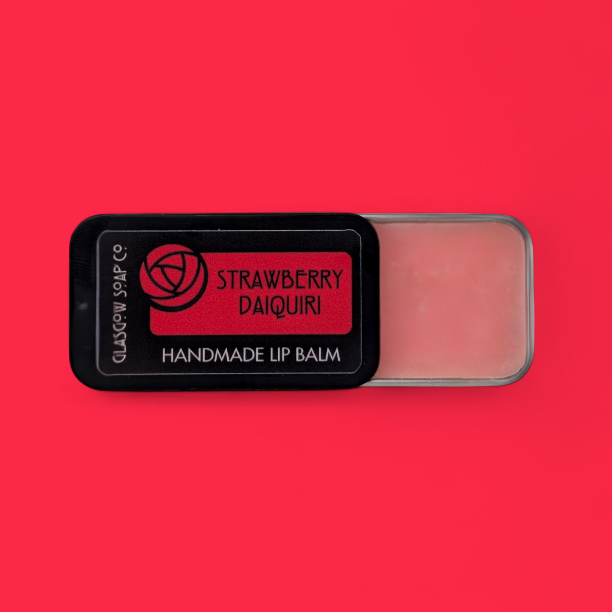 Glasgow Soap Company Ltd – wholesale Lip Balm – Strawberry Daiquiri Cocktail Lip Balm 15g1