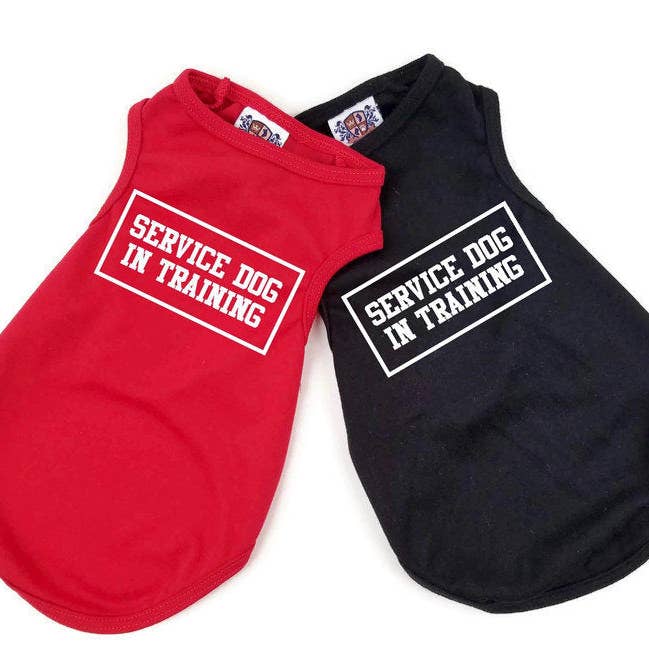 Dog Shirt | Service Dog In Training for wholesale by House of FurBaby