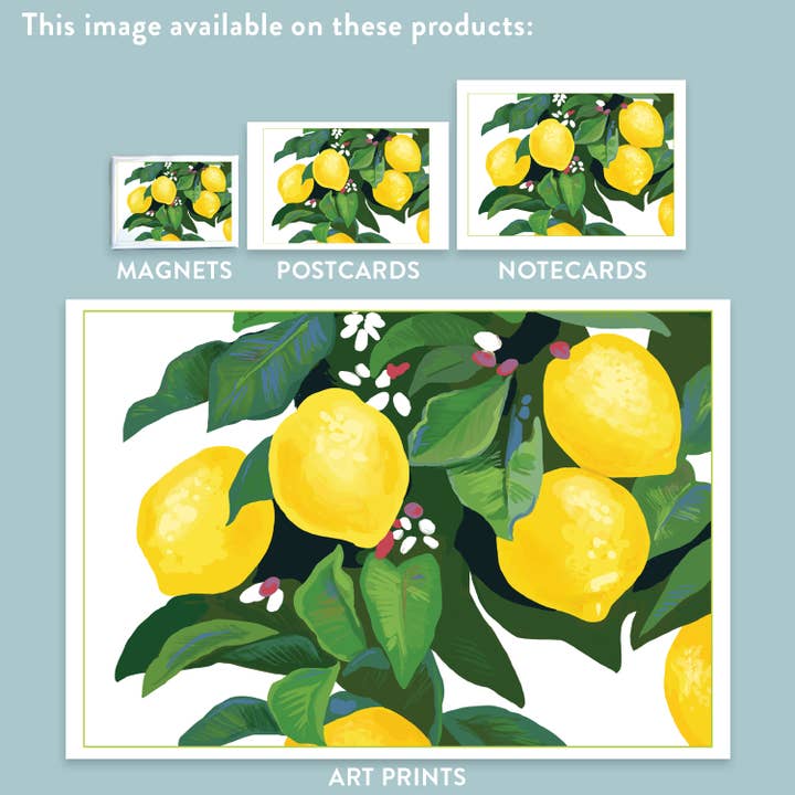 Rigel Paper - Wholesale Art Print - RFM-170 Lemon Tree Art Print1