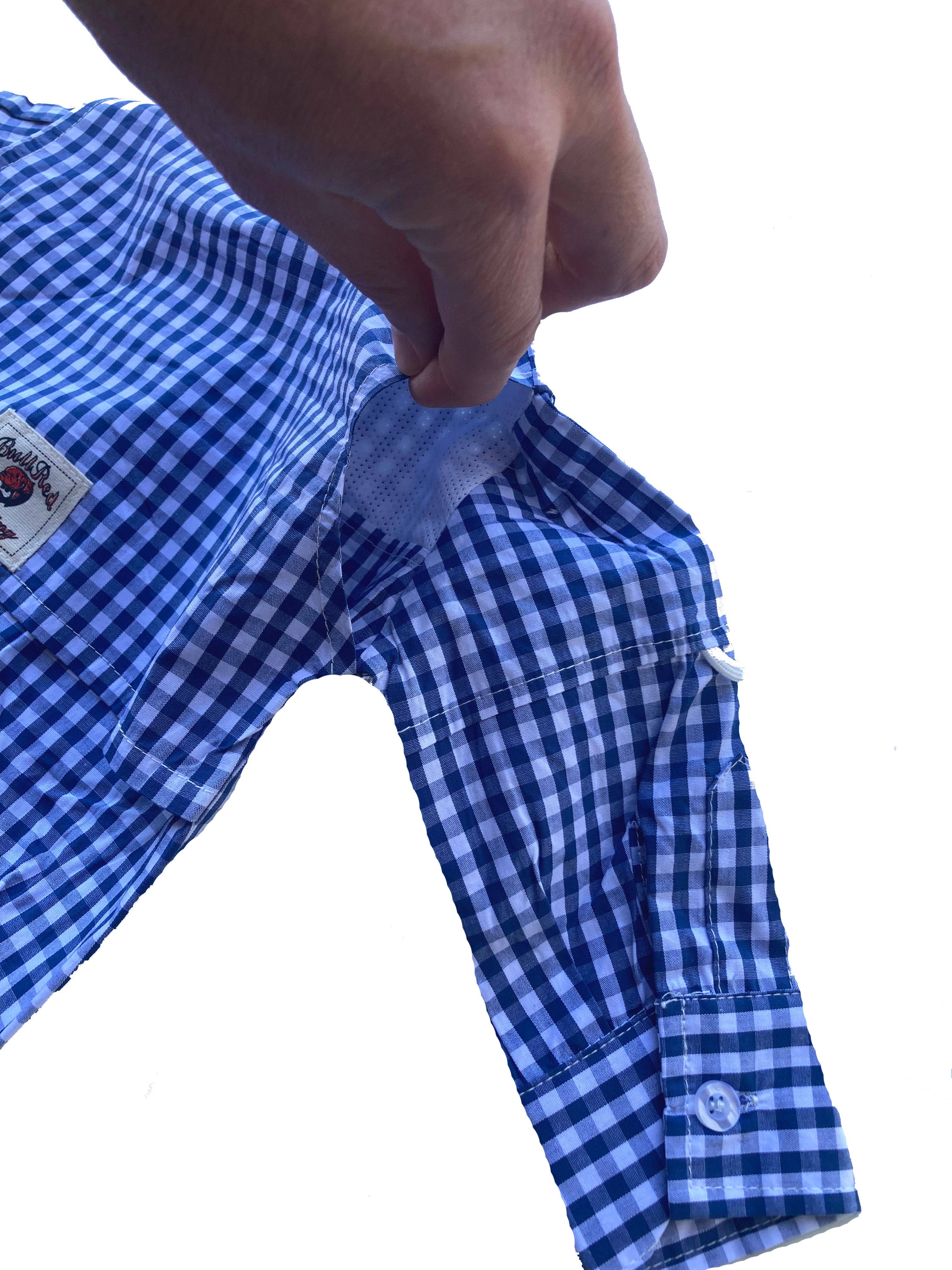 Bullred Clothing - Wholesale Bodysuit (Non-Footed) - Baby - Bullred Baby Fishing Onesies - Large Pattern Gingham6