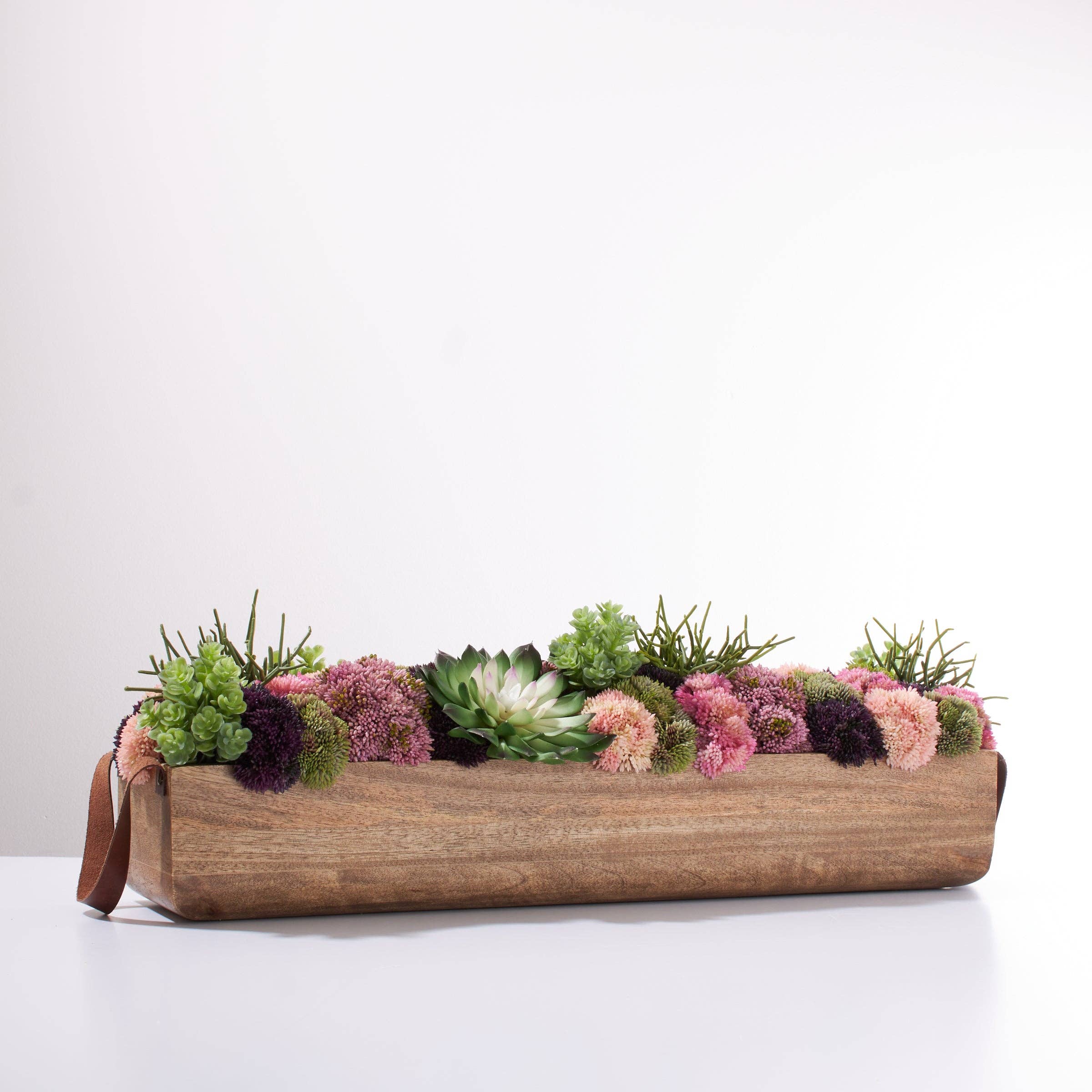 Fauxever Florals - Wholesale Artificial Flowers - Wooden Trough Sedum2