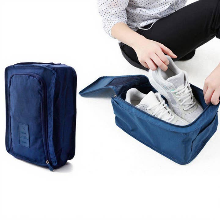 Borsa Organizzatrice per Scarpe da Viaggio con Scomparti a Doppia Cerniera Ligh per la vendita all'ingrosso da parte di AK Brand