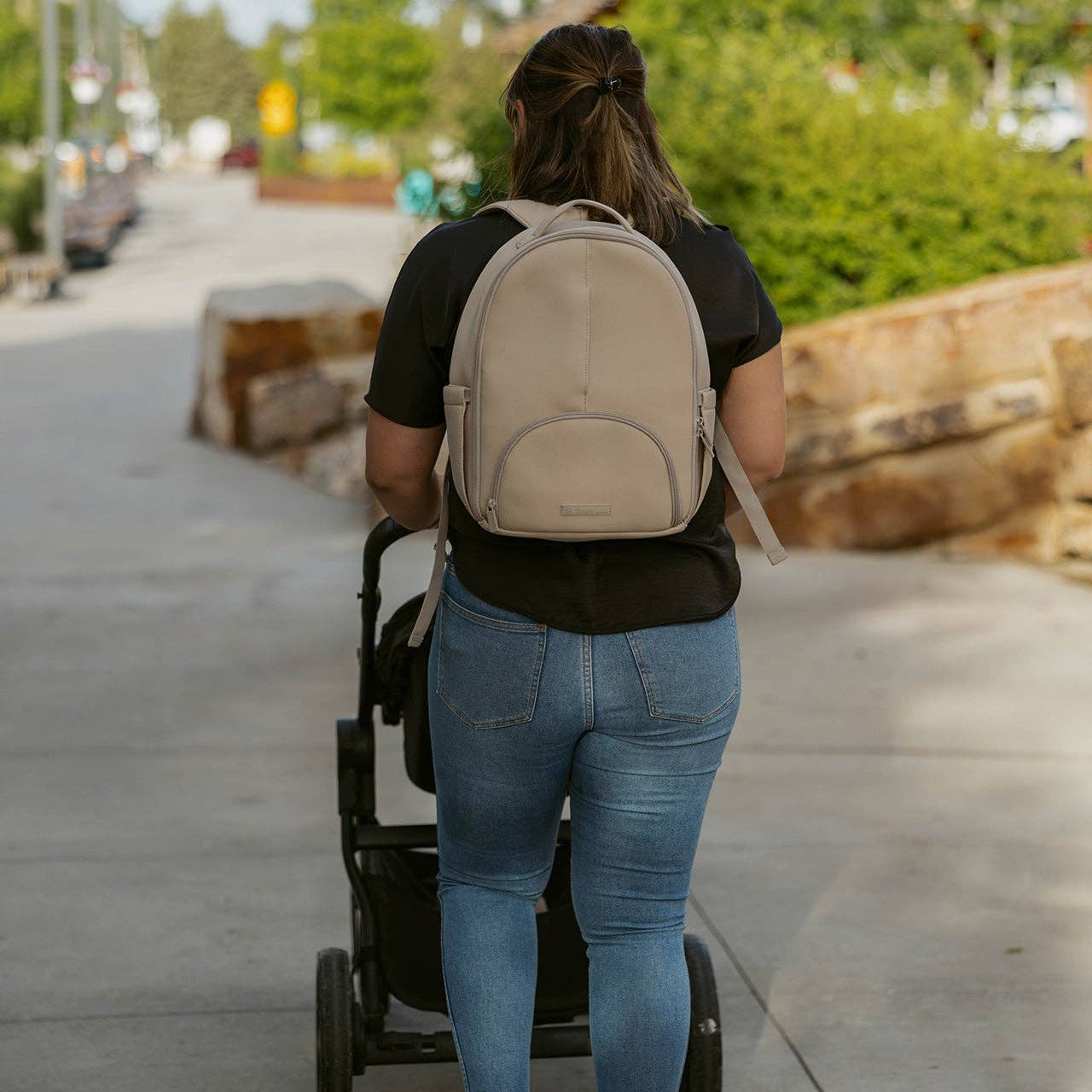 Parker Baby Co. - Wholesale Diaper Bag - Baby - Drift Neoprene Lite Diaper Backpack5