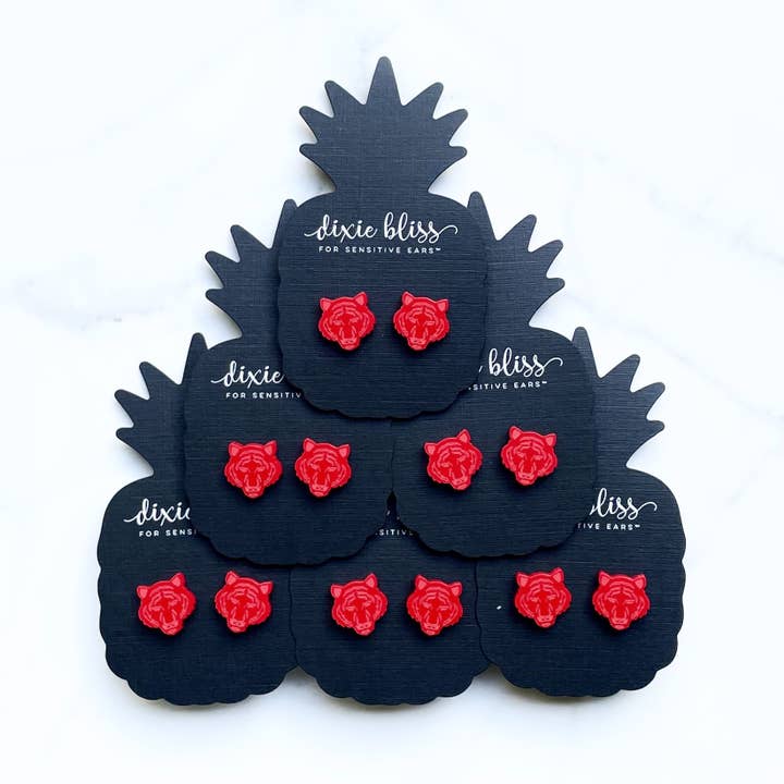 Dixie Bliss - Vente Clous d'oreille - Tigers - 8 couleurs !1