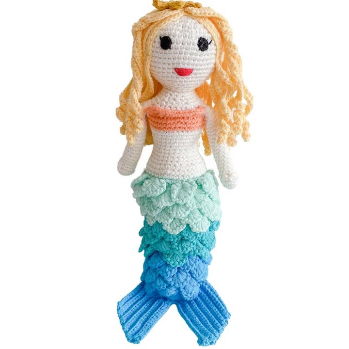 BEBEMOSS, LLC - Wholesale Doll - Kids - Stuffed doll, mermaid, organic cotton