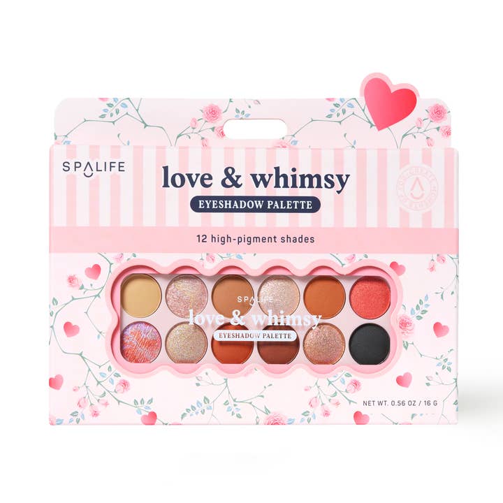 Palette di ombretti San Valentino Amore & Fantasia per la vendita all'ingrosso da parte di My Spa Life