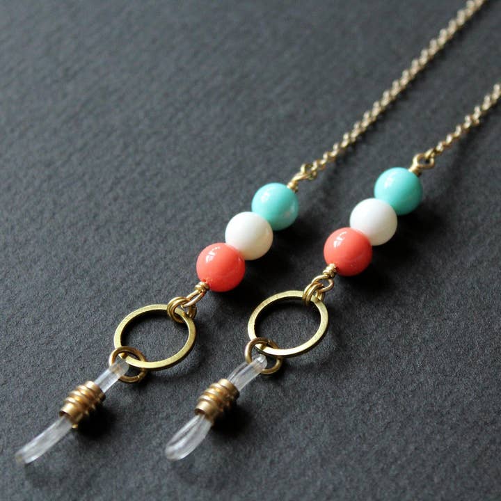 Sunglasses Chain, Coloful Glasses Chain, Fun Eyeglass Chain for wholesale by NEA