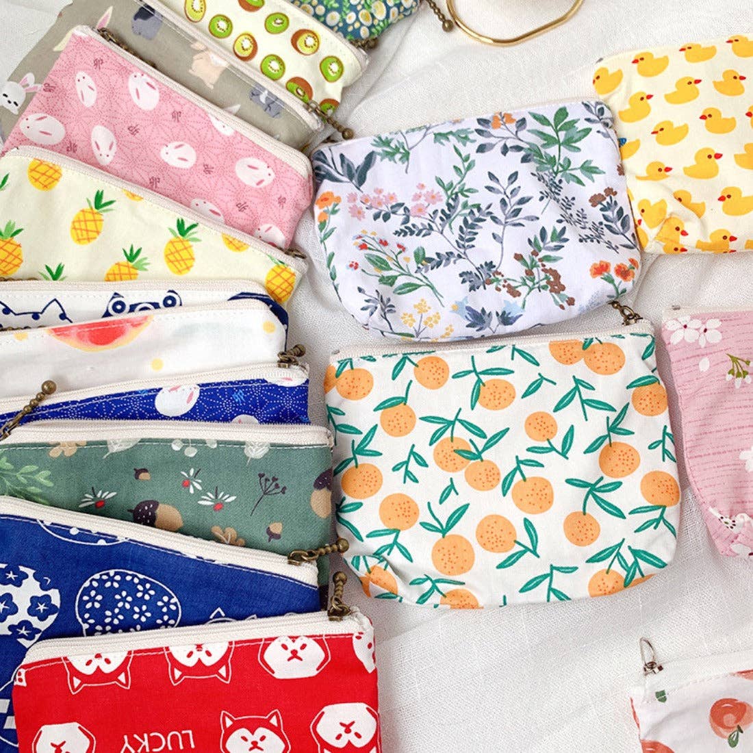 Funkyrel® Atzbranding Limited - Wholesale Coin Purse - Women's - Cosbai - Canvas Printed Coin Purse21