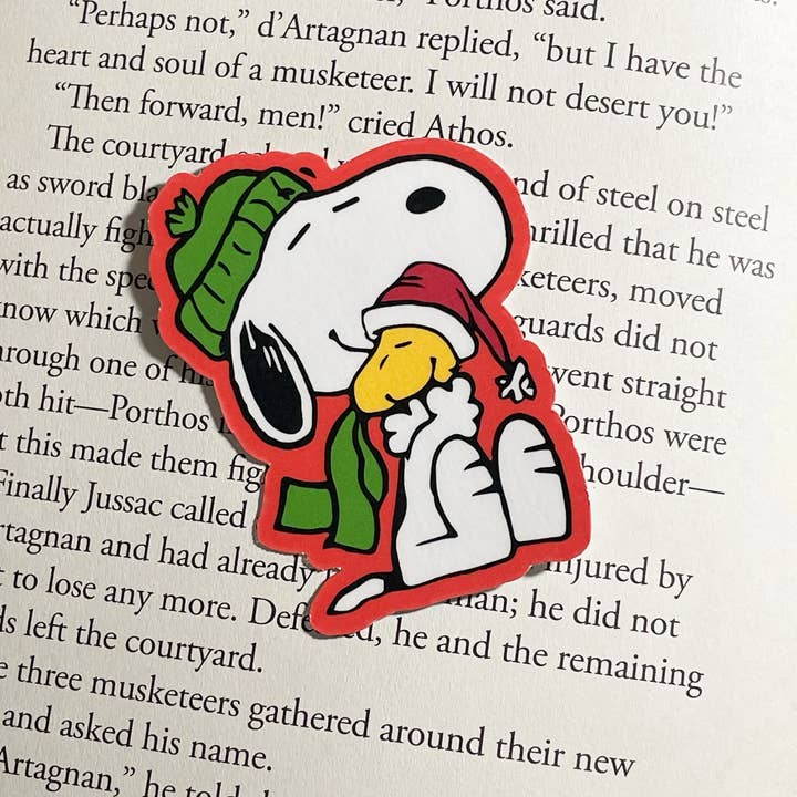 Snoopy and his best friend Sticker - Woodstock and Snoopy for wholesale by littlevintagetale