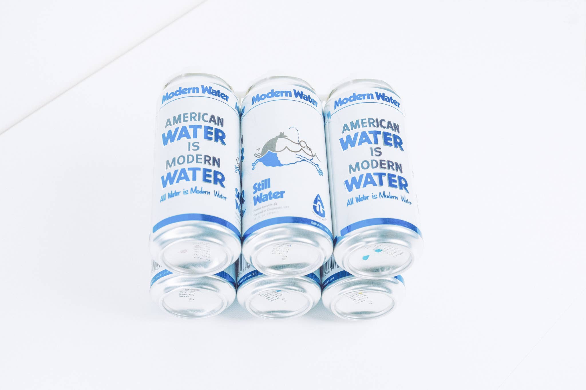 Modern Water // Formerly American Water - Vendita all'ingrosso Acqua naturale - Acqua Moderna 16oz Acqua Naturale Lattina in Alluminio (24pz)6