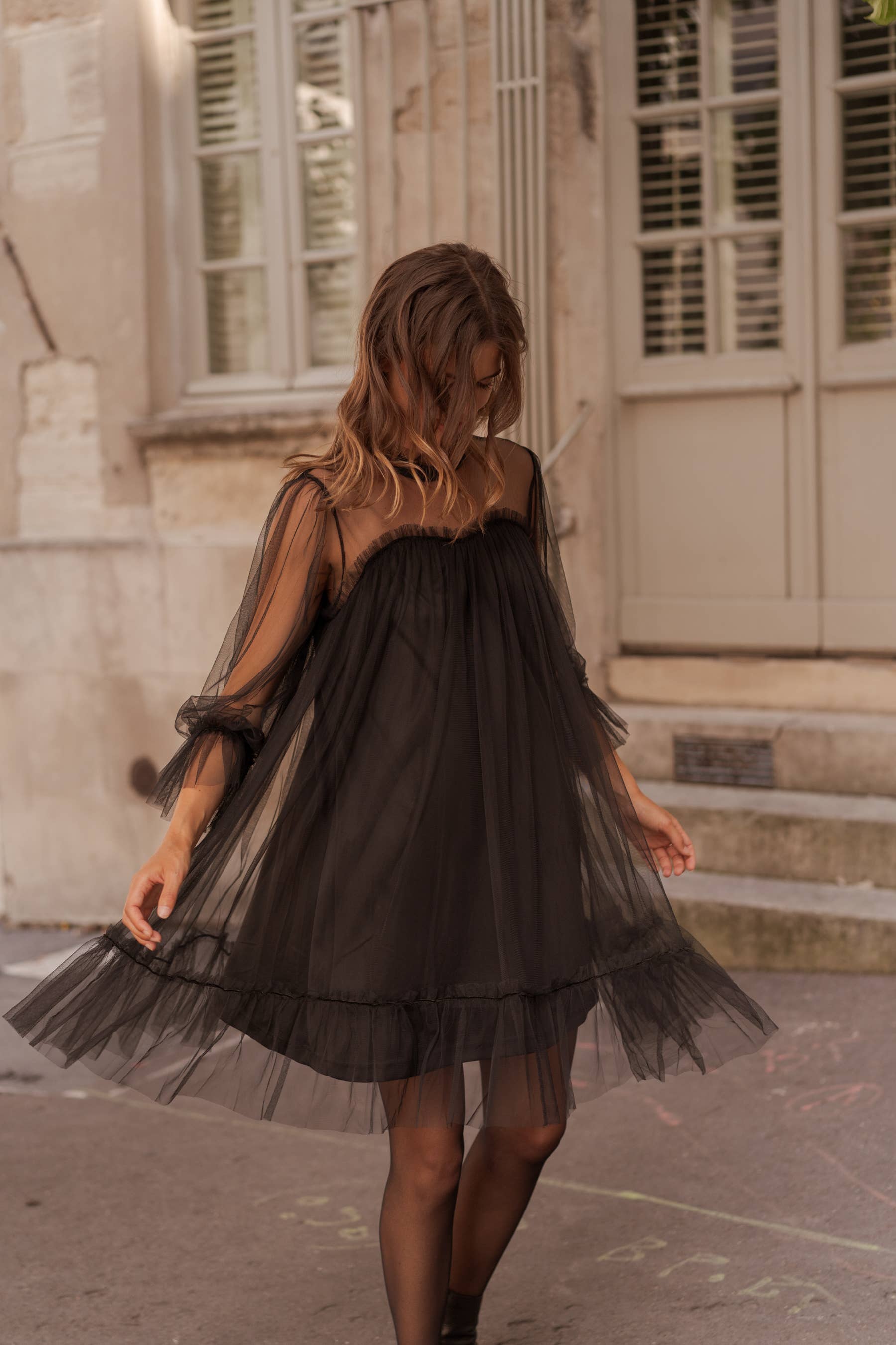 CHOKLATE PARIS - Wholesale Dress - Women's - Iris tulle dress - 808763