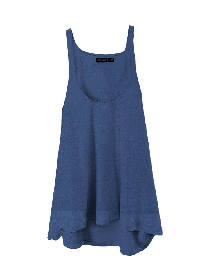 Boxing oversized Silk Singlet for wholesale by Atelier YSCM