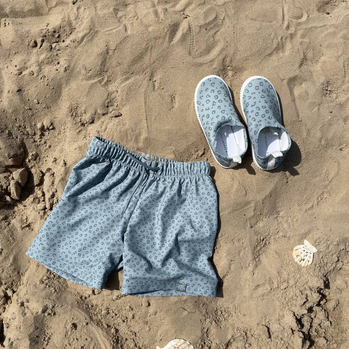 Groen Swim Essentials | Leopard Gröna UV Badbyxor Pojkar för wholesale på Faire