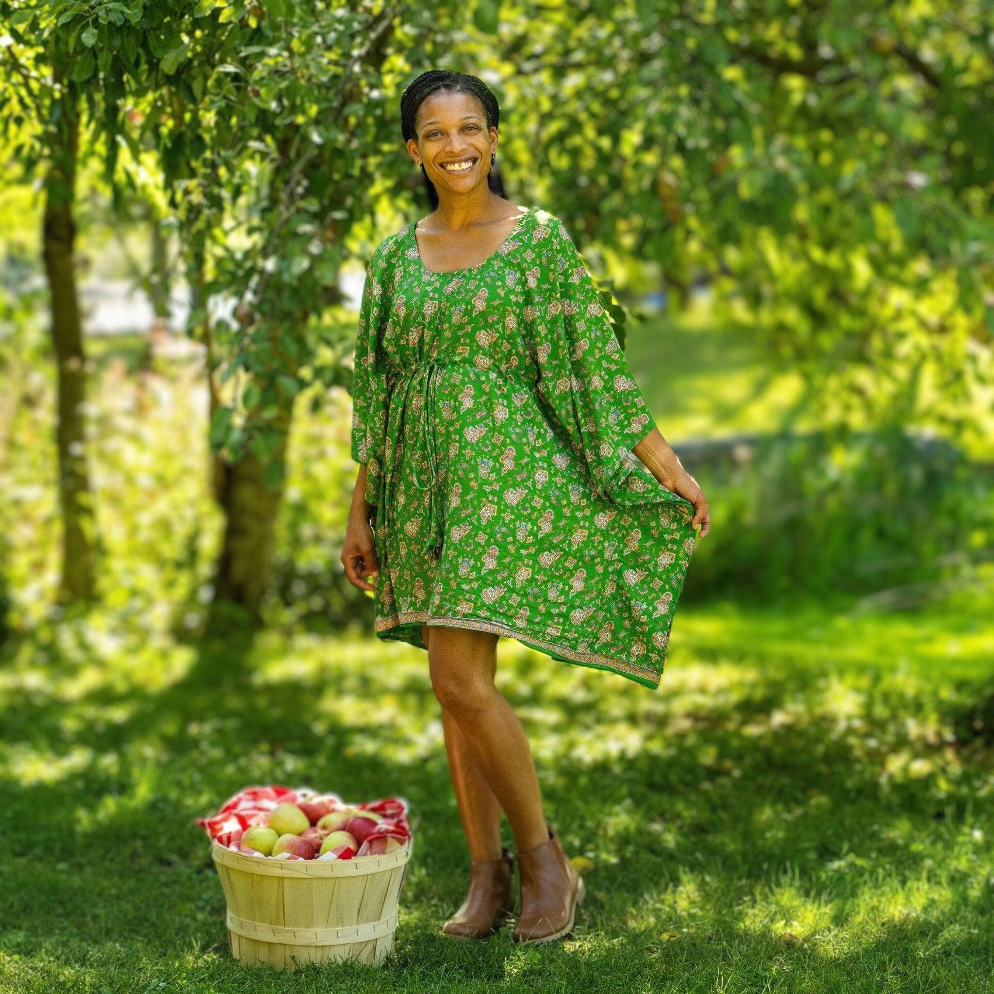 Darn Good Yarn - Wholesale Kaftan - Women's - Aanya Adjustable Short Kaftan1