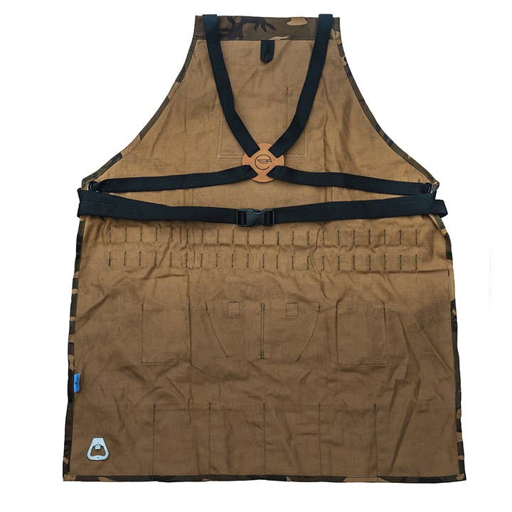 The Cooking Guild - Wholesale Apron - Camo Cotton BBQ Utility Apron