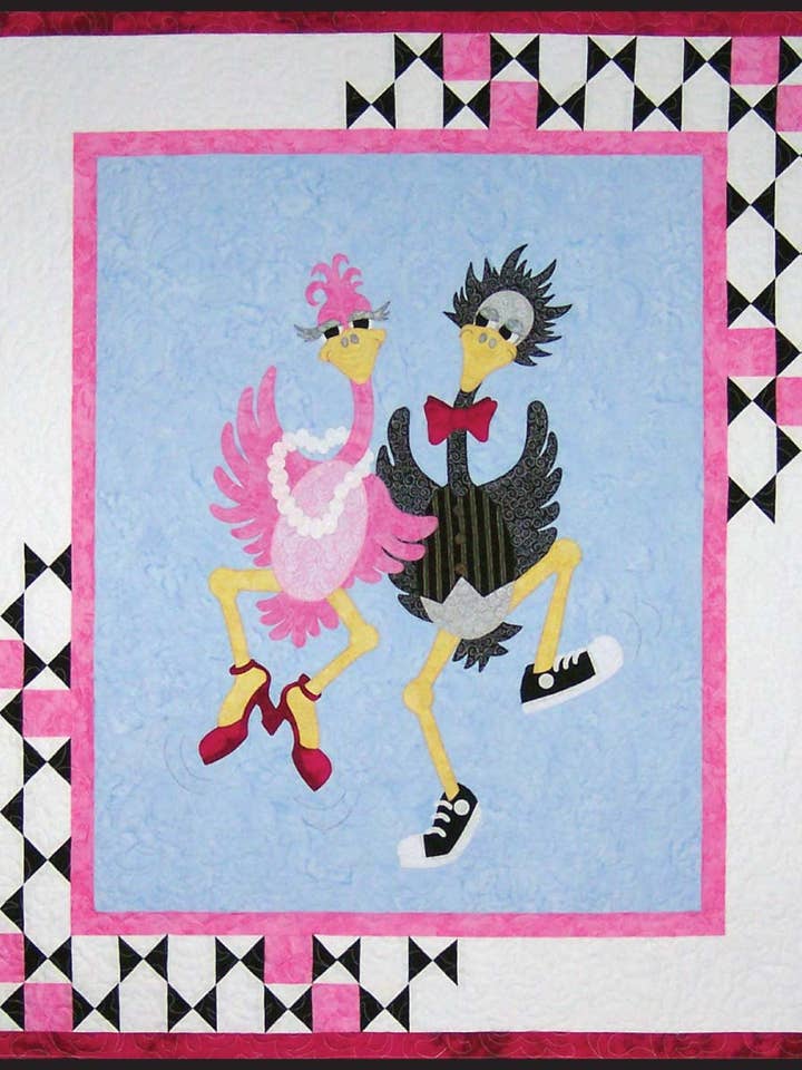 Jiggity-jig Quilt Pattern - Finished Size 36" x 43" for wholesale by Hissyfitz Designs