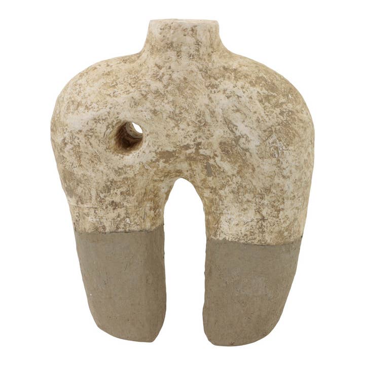 EARTHWARE - Wholesale Vase - Paper mache vase Okaya 3