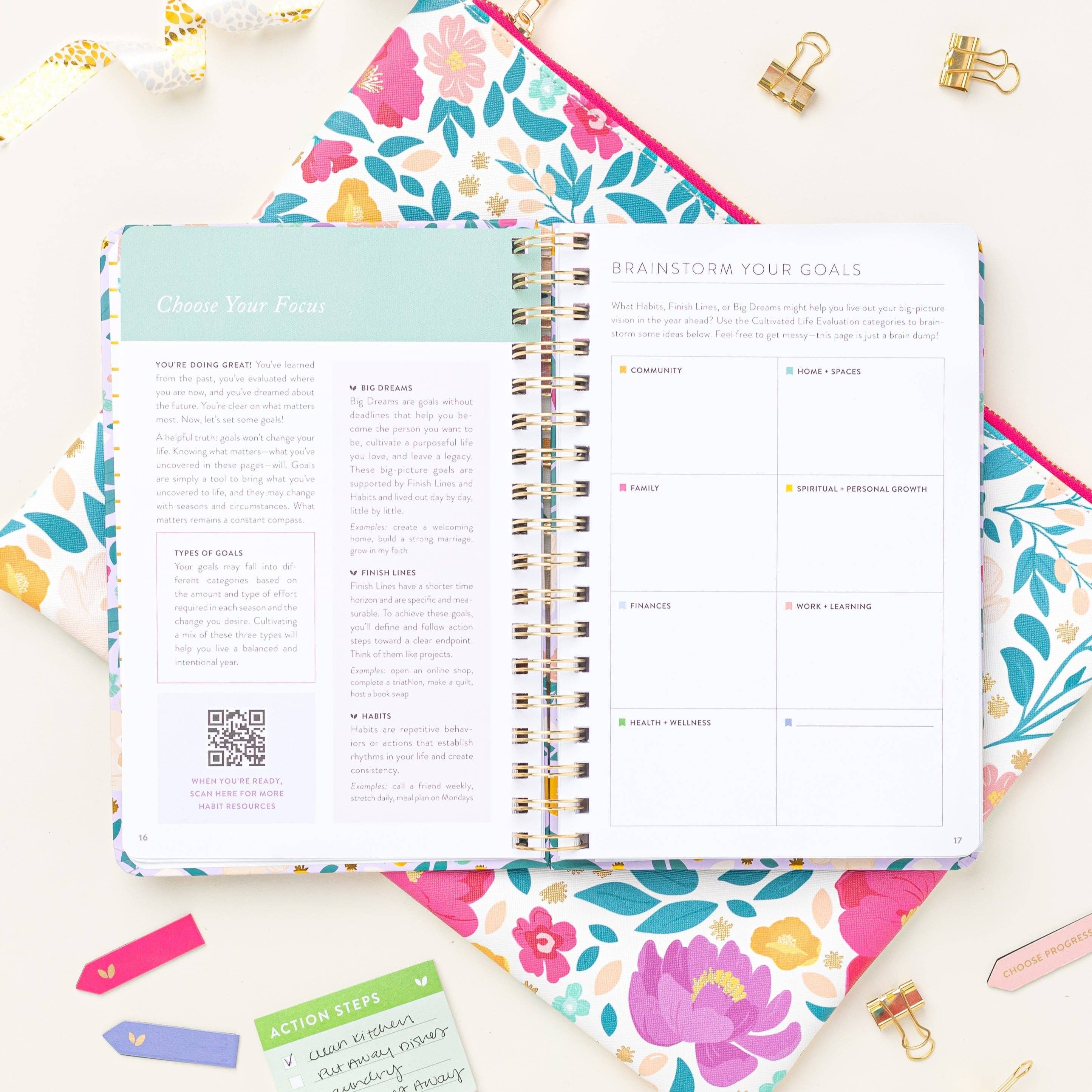 Cultivate What Matters - Wholesale Planner - Fresh Start Daily Goal Planner® | Aloe1