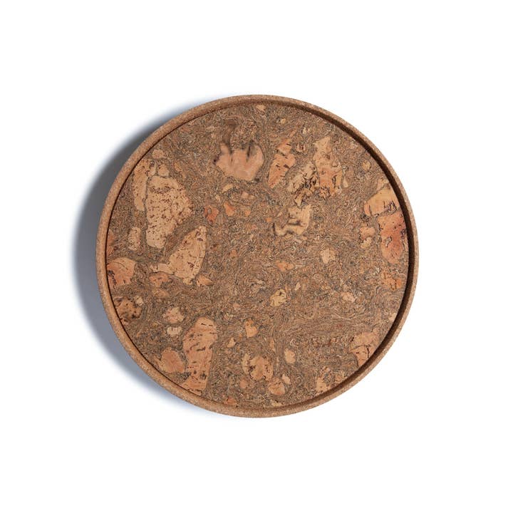 TRASHY GOODS - Wholesale Decorative Tray - 12" Tray Chic | Cork Montado1