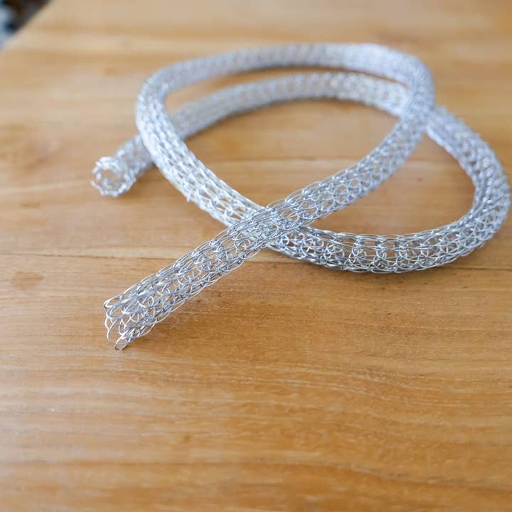 Joglo living - Wholesale Lampshade - Watu Silver - metal wire lampshade7