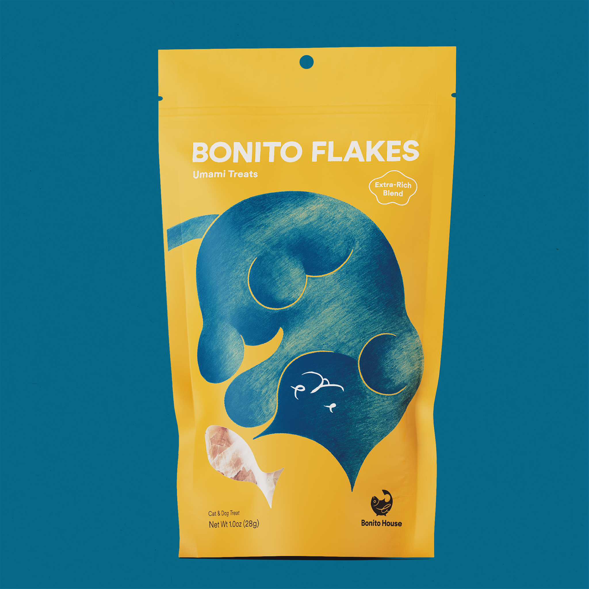 Bonito House - Wholesale Pet Treats - Cat - Umami Treats: Bonito Flakes for Cats and Dogs1