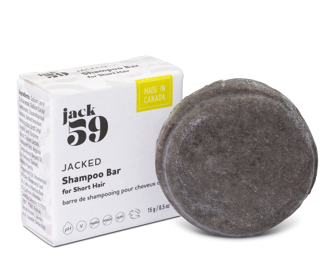 Jack59 Inc. - Venta al por mayor Champús en pastillas/sólidos - Barras de Champú Travel Buddies - Jack595
