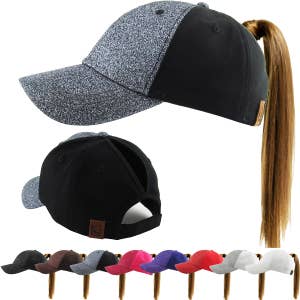 Purchase Wholesale ponytail cap. Free Returns & Net 60 Terms on Faire