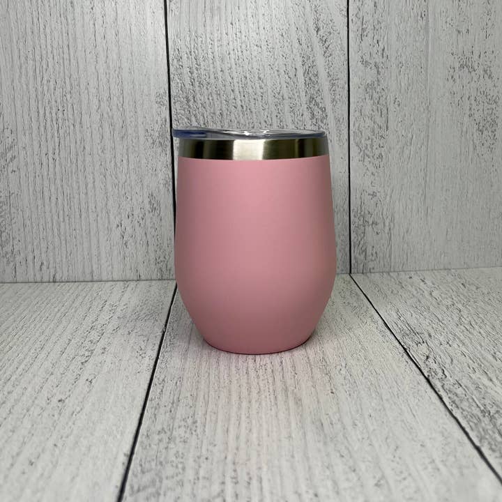 KW Laser Supplies - Wholesale Insulated Mug/Tumbler - Wine Tumbler - 12oz