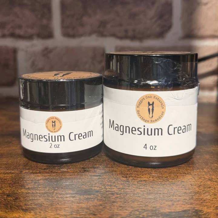 Magnesium Cream for wholesale by Nugget Oak Naturals