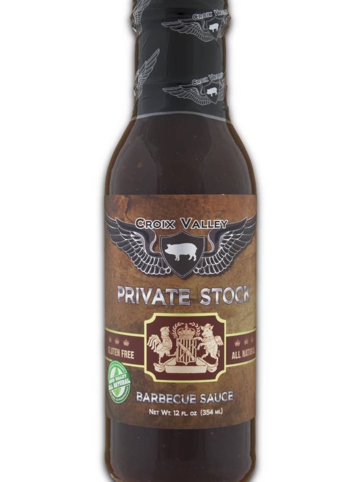 Croix Valley Private Stock Barbecue Sauce for wholesale by Croix Valley Foods