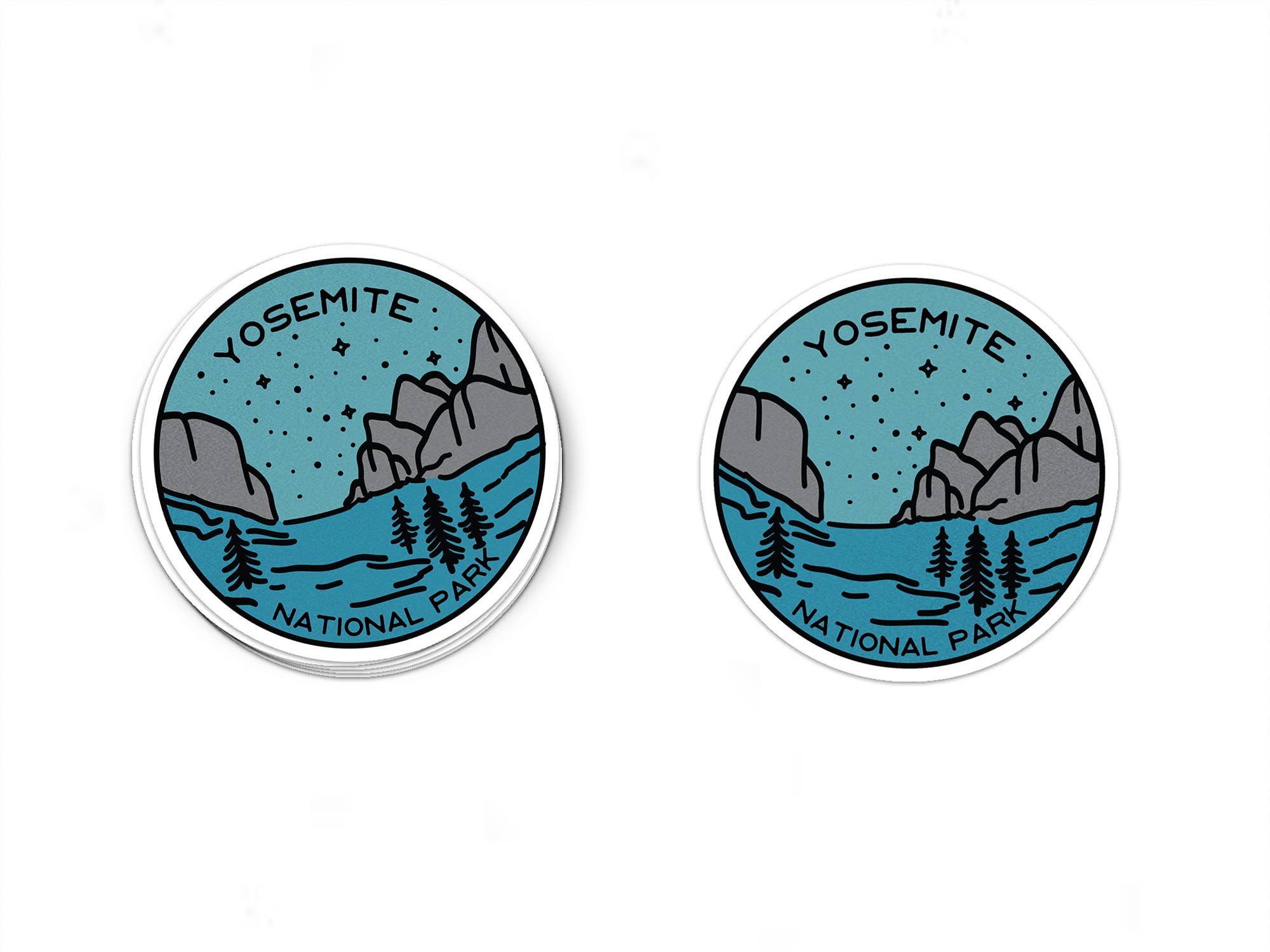 Albion Mercantile Co. - Wholesale Sticker - Yosemite National Park Sticker1