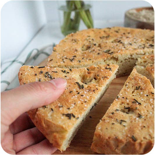 SunBread bolle, brød & 
Focaccia Brød Mix 5 lb. Bulk for engroshandel hos Think.Eat.Live.