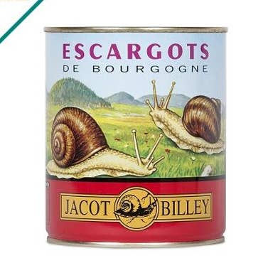 Onze middelgrote Bourgondische slakken (grote doos van 144) voor wholesale door Jacot Billey