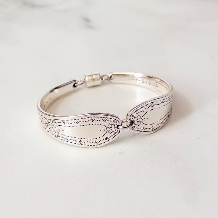 Pulsera de mango de cubertería vintage Paul Revere para venta al por mayor de Girl Ran Away With the Spoon