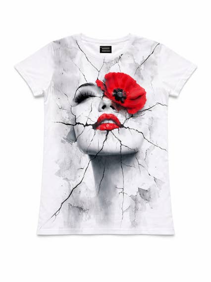 FLORAL T-SHIRT for wholesale by CORIUMV SRL