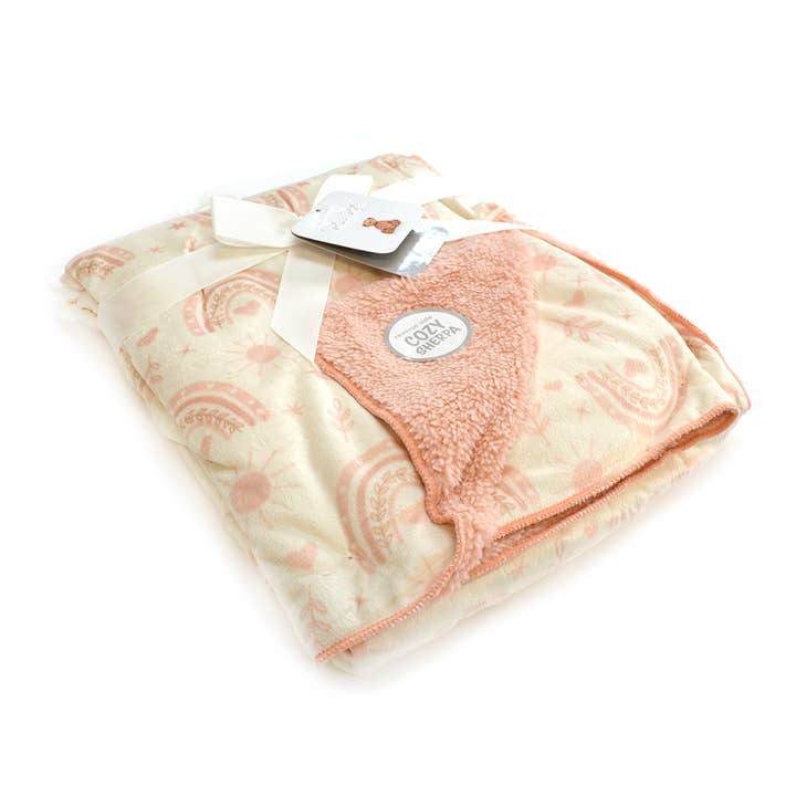Lollipop Dreams - Wholesale Bedding Blanket - Kids & Baby - Super Soft Reverse side Cozy Sherpa Plush Baby Blanket1