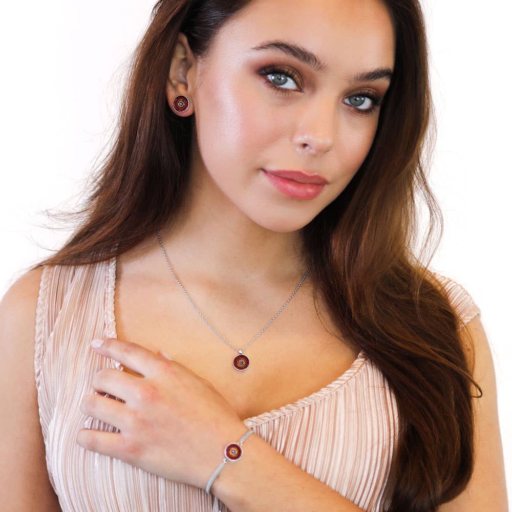 Sergio Engel jewellery – Brincos de pino por atacado – Brincos coloridos antigos Índia 0435