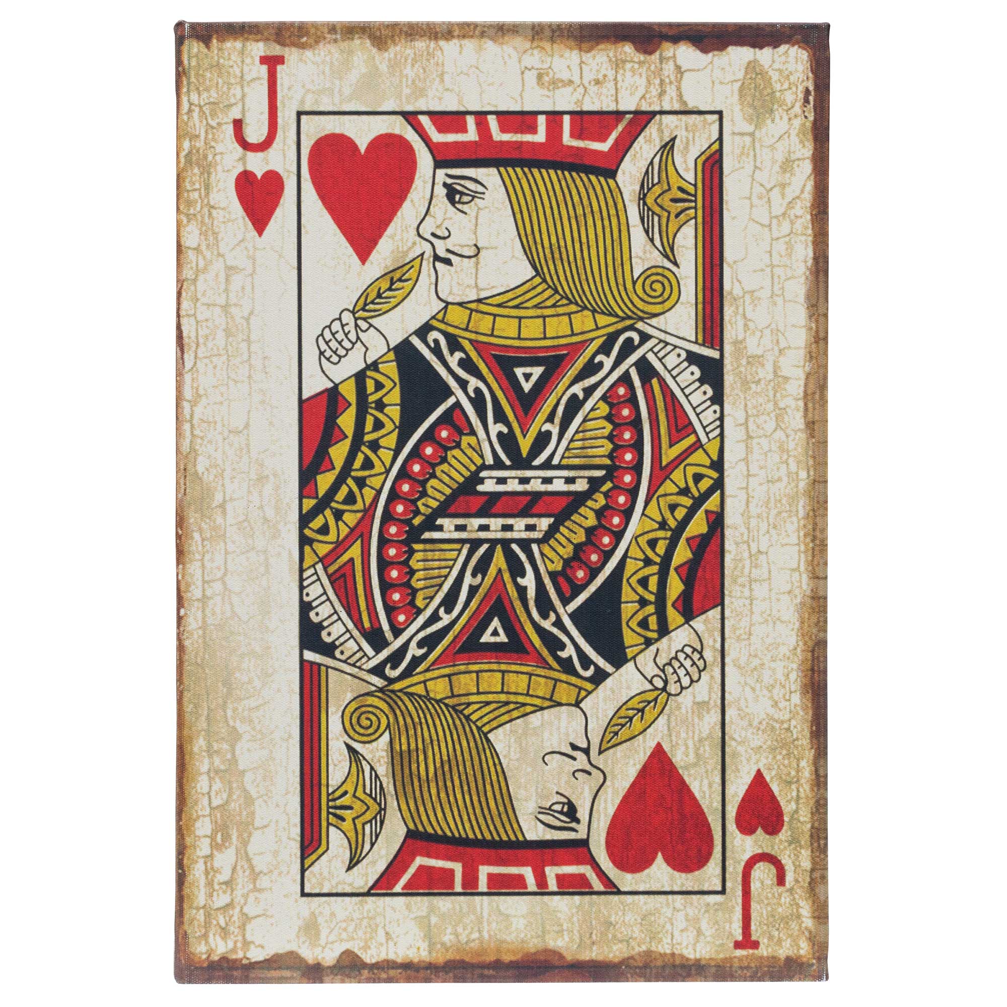 Febland - Wholesale Decorative Tabletop Object - Playing Card Jack of Hearts Storage Book Box3