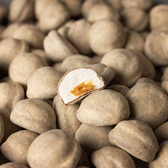 Sweetish- Swedish Candy Wholesale – wholesale Marshmallow – The Mallows Filled Coffee & White Chocolate 55g