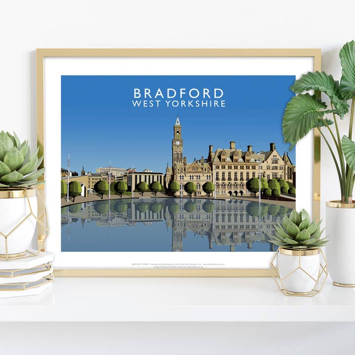 Bradford By Artist Richard O'Neill - Premium Art Print for wholesale by Star Editions