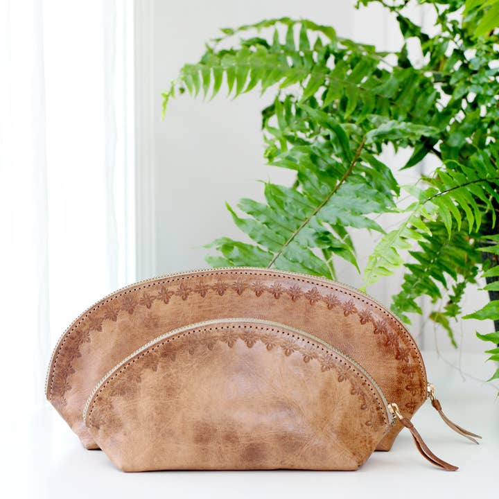 Jubilee Trading Co. | Ethical Trade Decor + Accessories - Wholesale Pouch - Women's - Blossom Travel Pouch - Large or Small