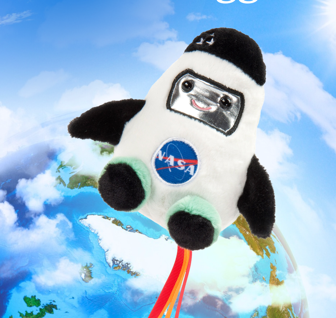 The Petting Zoo - Wholesale Stuffed/Plush Toy - Kids & Baby - 6'' (14cm) Nuggetz Space Rocket2