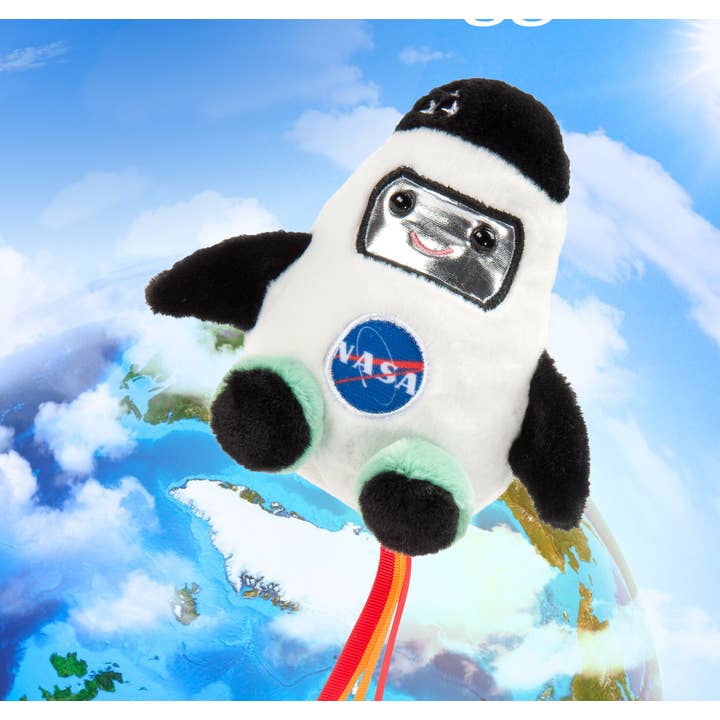 The Petting Zoo - Wholesale Stuffed/Plush Toy - Kids & Baby - 6'' (14cm) Nuggetz Space Rocket2