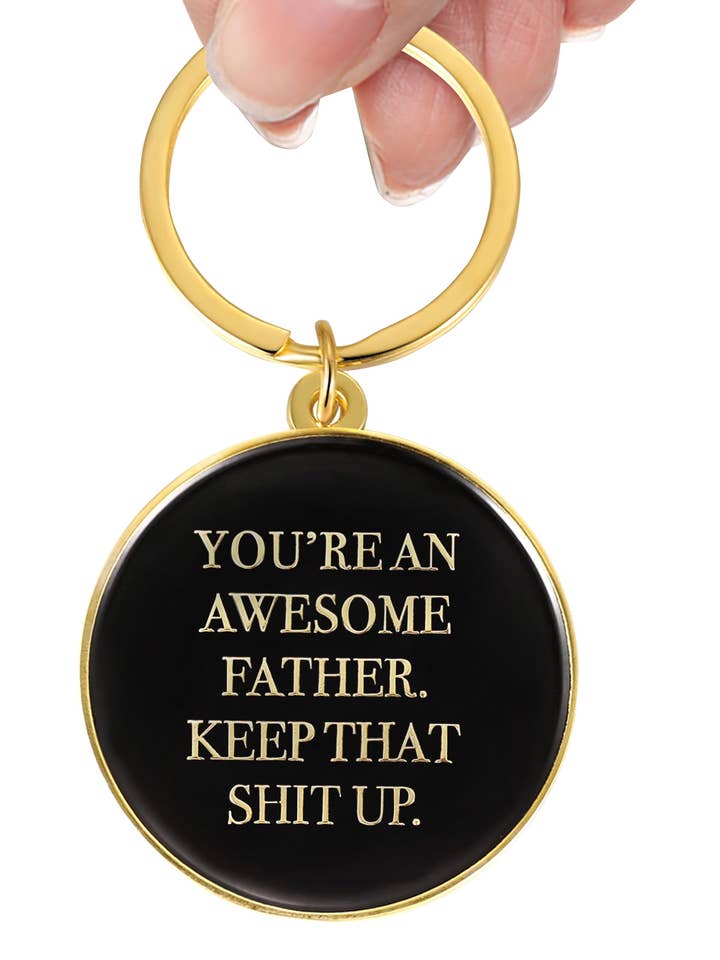 Rolig nyckelring till pappa – födelsedag eller jubileumsgåva för wholesale av Greeting Cards for Everyone - Birthday Gifts