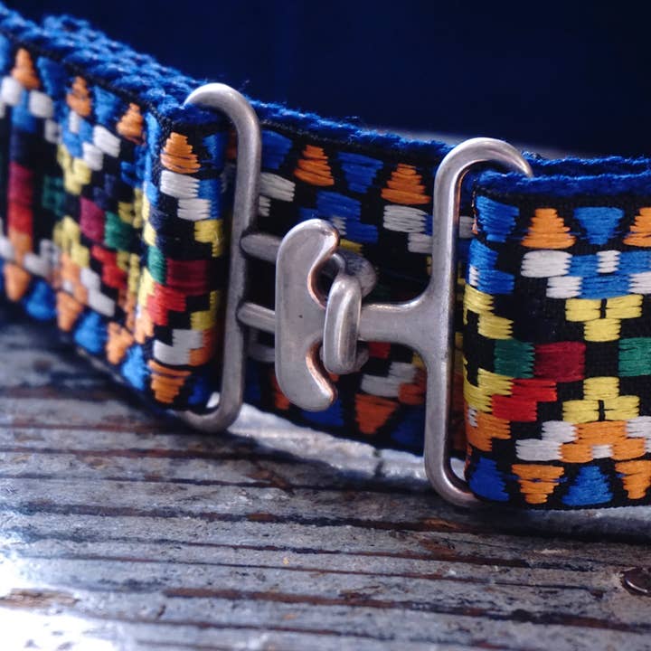 hundsfutter - Wholesale Pet Collar - Dog - Wide dog collar with multicolor design.3